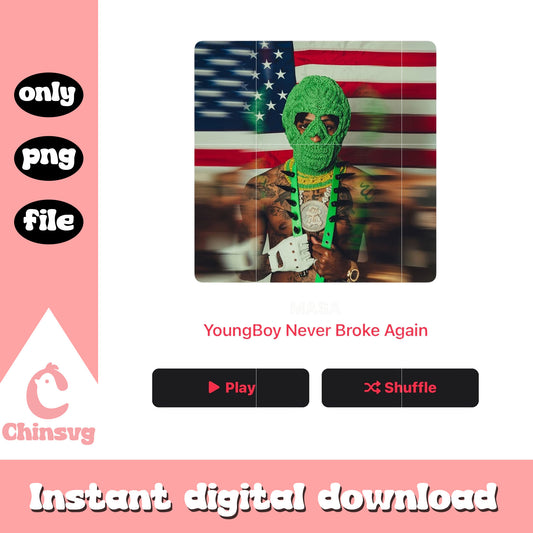 Masa youngboy never broken again png, nba youngboy kids​ png