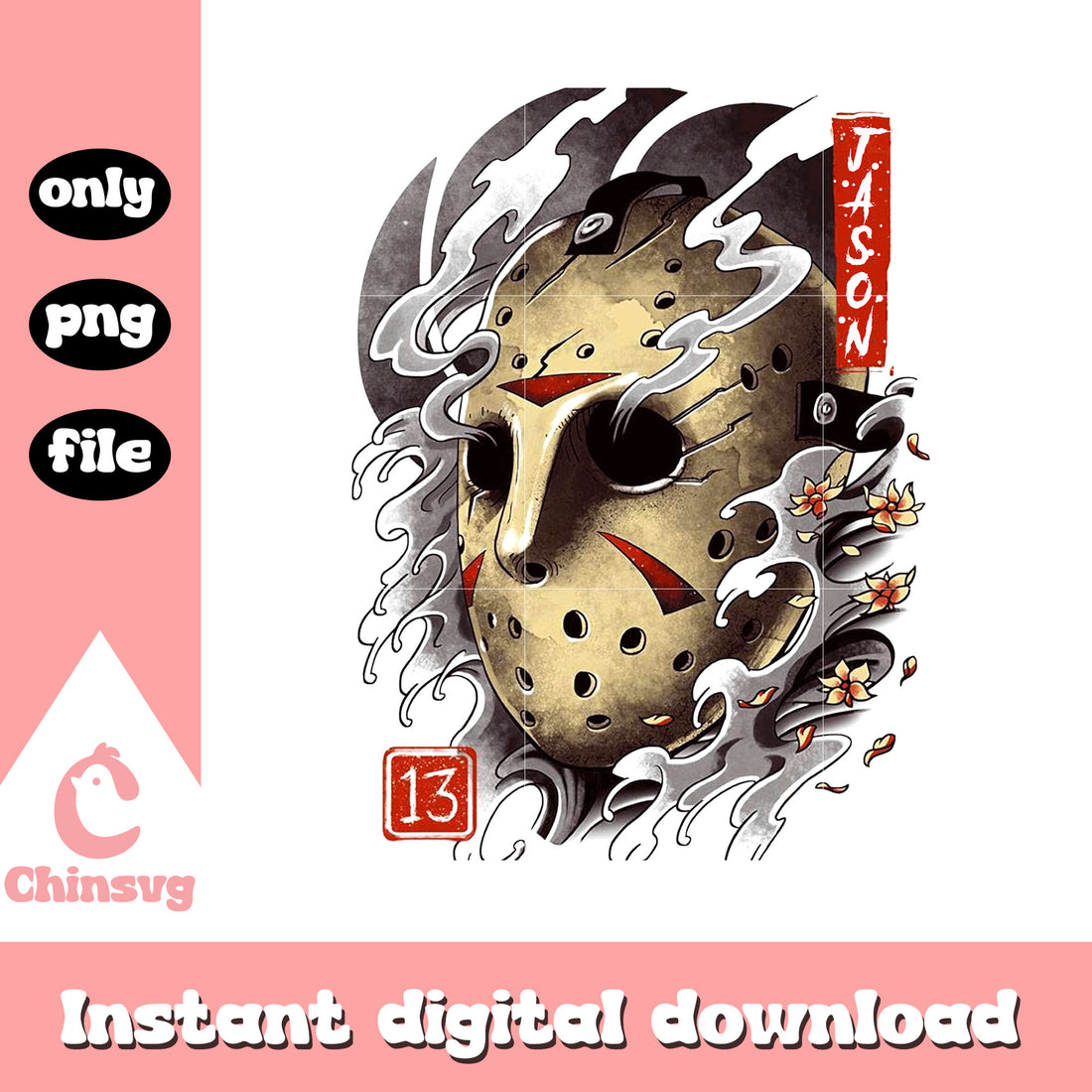 Mask jason voorhees halloween design png, jason voorhees png – Chinsvg