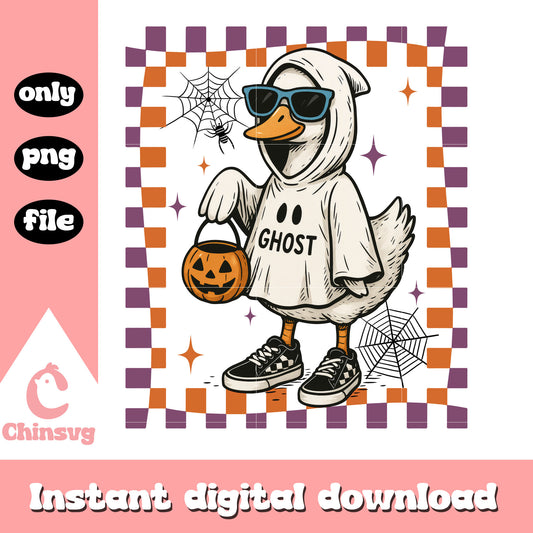 Matching halloween goose costume design png, halloween costume png