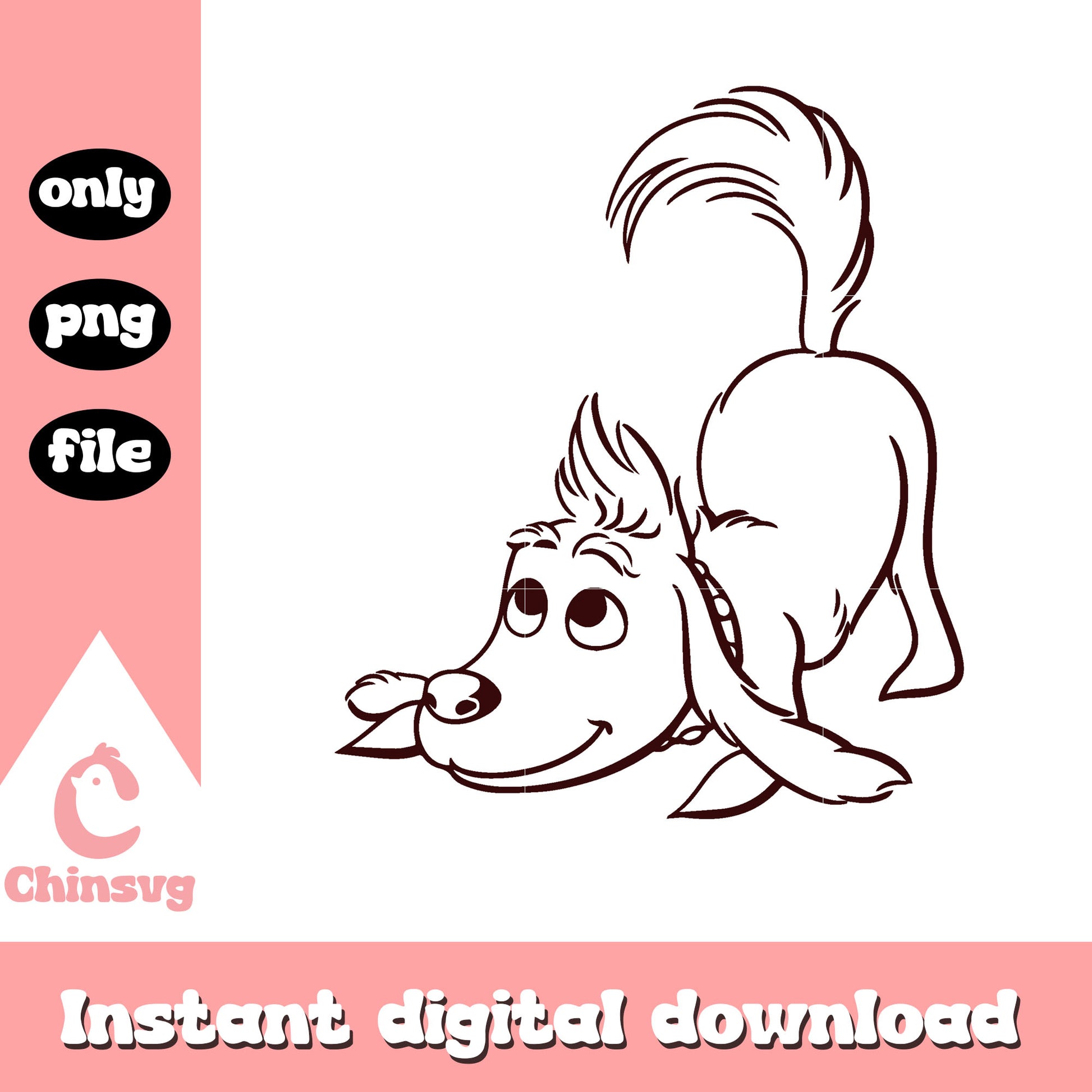 Max from the grinch stole christmas png, max grinch png