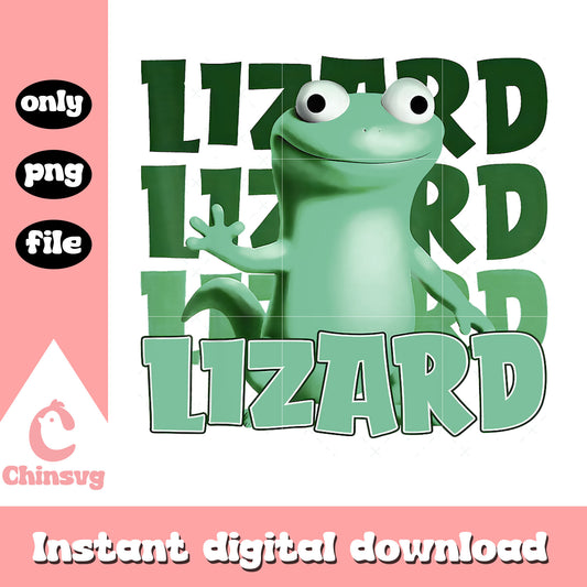 Meme Lizard lizard lizard frog design png, lizard meme face​ png