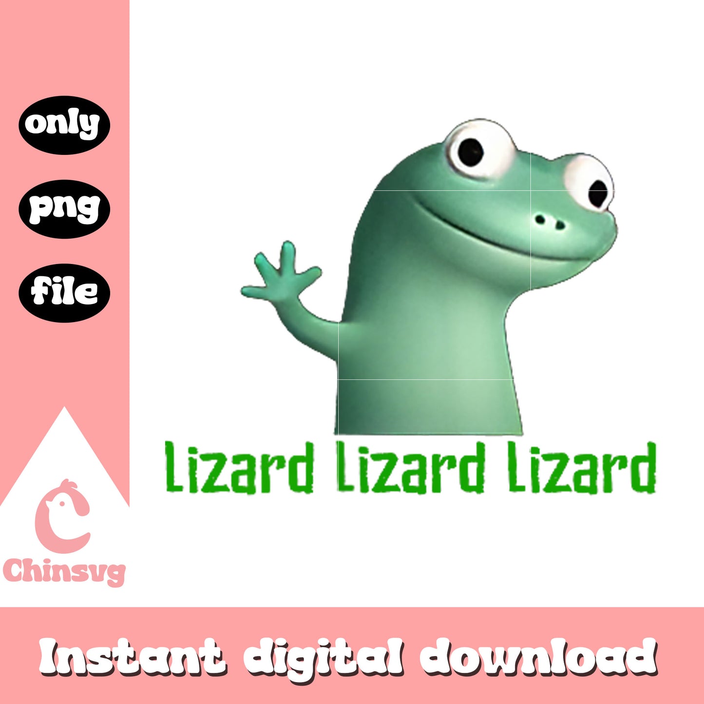 Meme lizard lizard lizard hi design png, meme lizard​ png