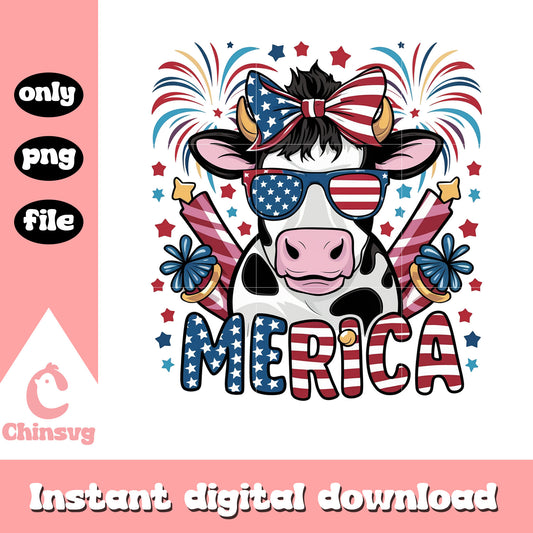 Merica happy 4th of july design png, happy 4th of july png