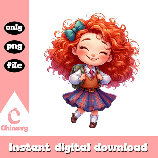 Merida student school's uniform png, school closings png