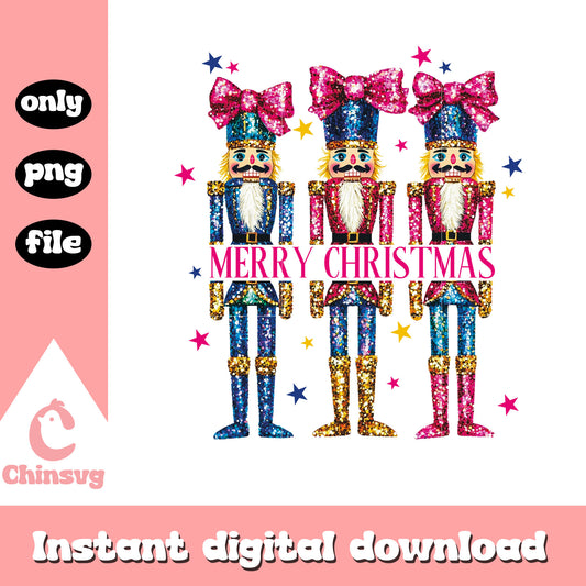 Merry christmas coquette nutcrackers png, nutcracker christmas png