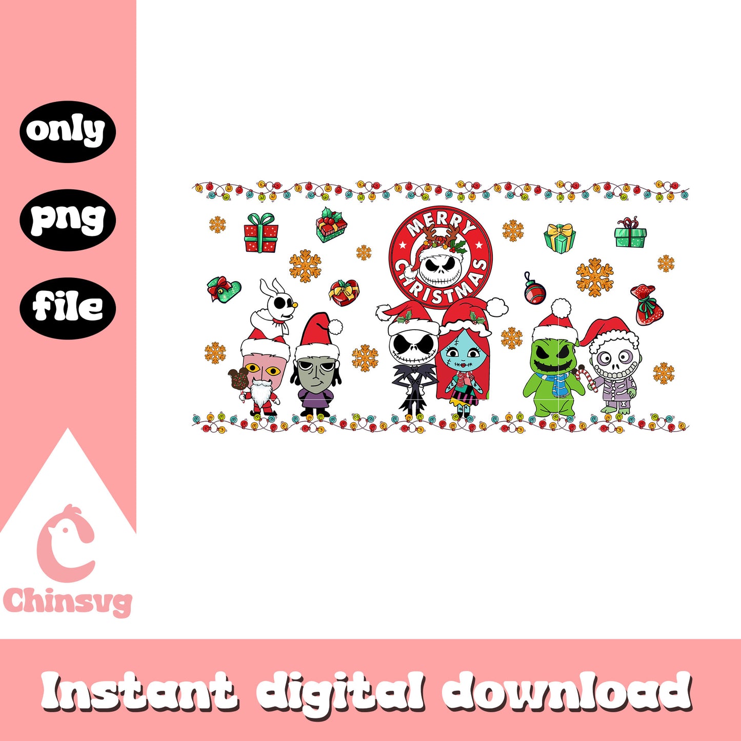 Merry christmas jack skellington png, jack skellington movie png