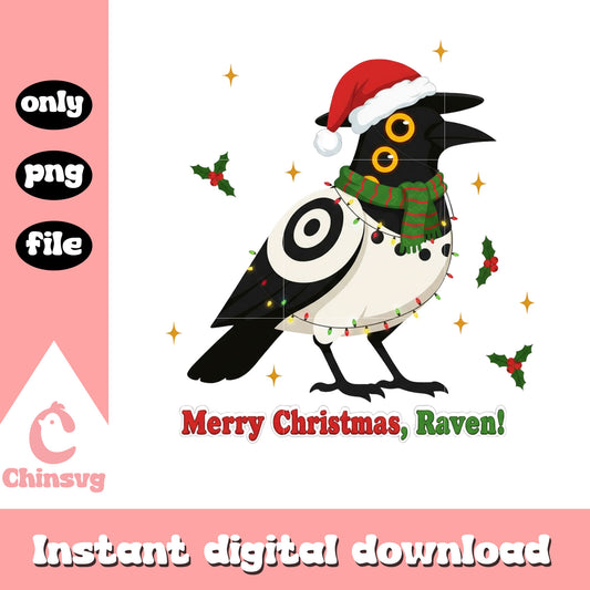 Merry christmas raven design png, sussie saja boys png