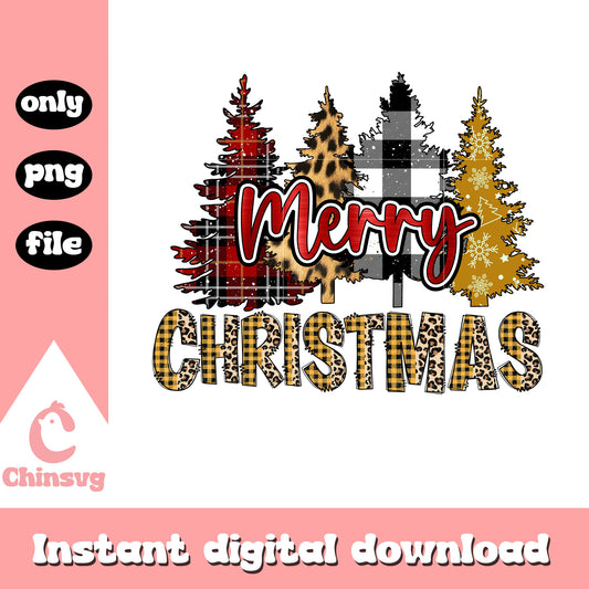 Merry christmas tree leopard png, leopard christmas​ png