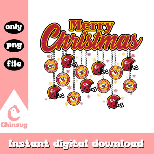 Merry christmas with kansas city chiefs png, chiefs nfl png