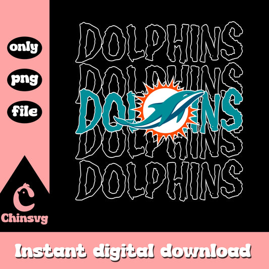 Miami Dolphins logo design png, football nfl png, nfl logo png