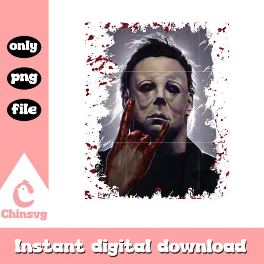 Michael Myers face horror character png, horror movie png