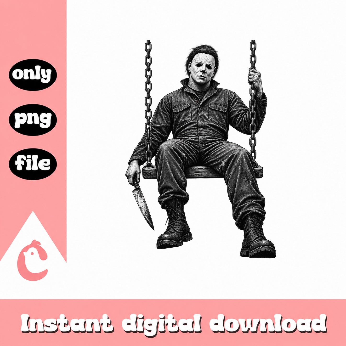 Michael Myers Halloween PNG, Horror Movie Character, PNG File
