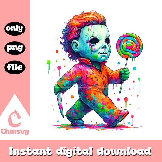 Michael myers halloween design png, michael myers halloween png