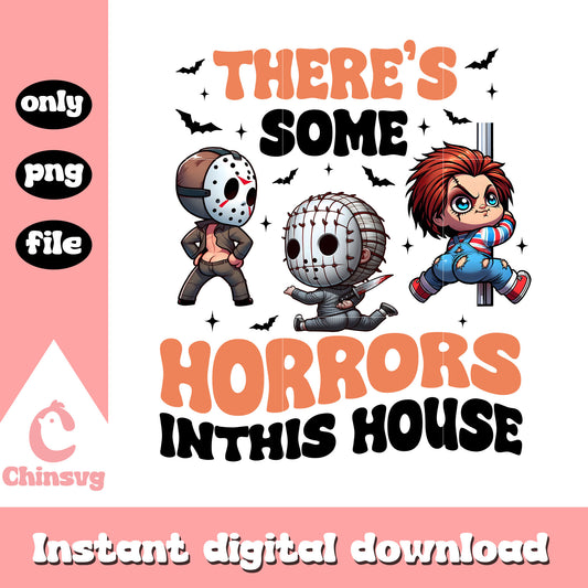 Michael there's some horrors in this house png, michael jason chucky png