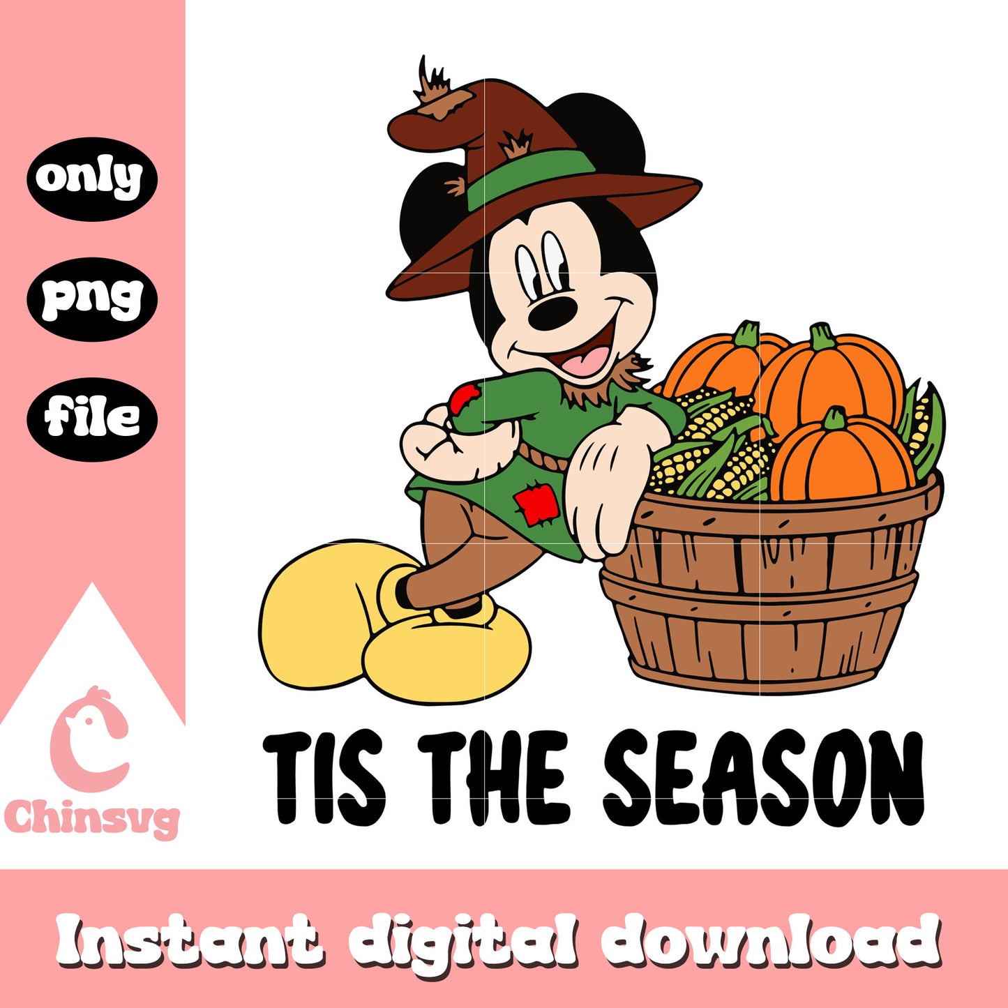 Mickey character tis the season design png, mickey cartoon png