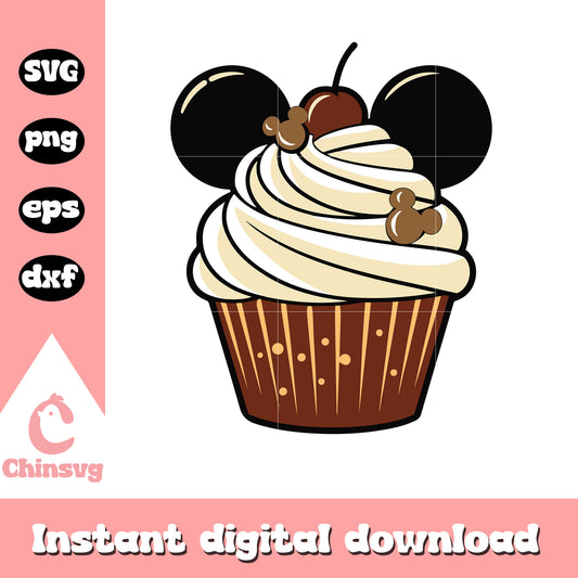 Mickey ears cake svg, mickey mosue ears svg, disney svg