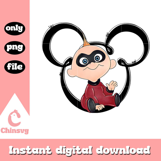 Mickey head lucas png, The Incredibles cartoon png, disney png
