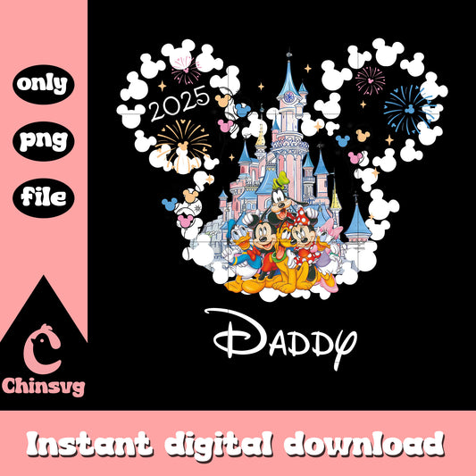 Mickey mouse daddy castle disneyland png, mickey mouse movies​ png