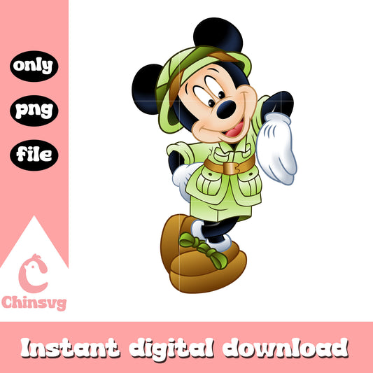 Mickey mouse disney cartoon safari png, mickey mouse png