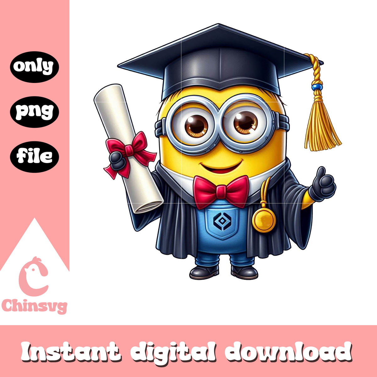 Minion graduation design png, day graduation design png – Chinsvg
