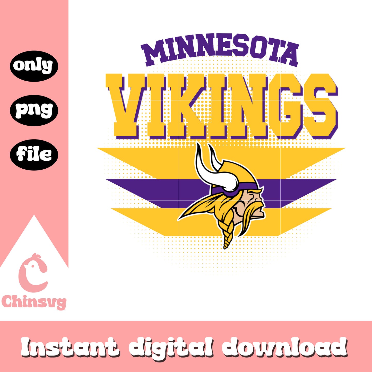 Minnesota Vikings  nfl team png, vikings football png