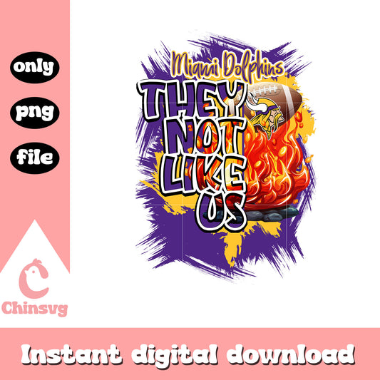 Minnesota Vikings they not like us png, nfl logo football png