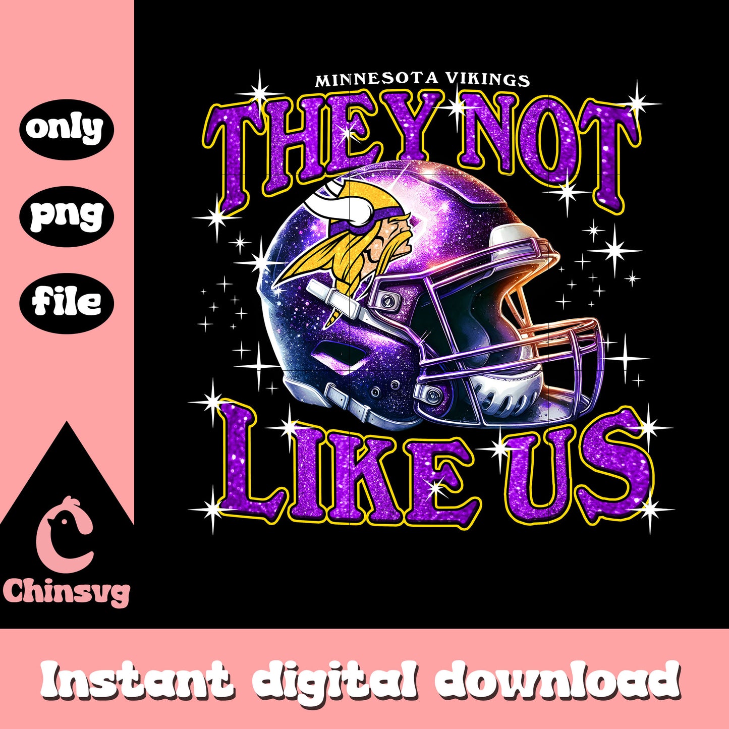 Minnesota Vikings  they not like us png, nfl superbowl  png
