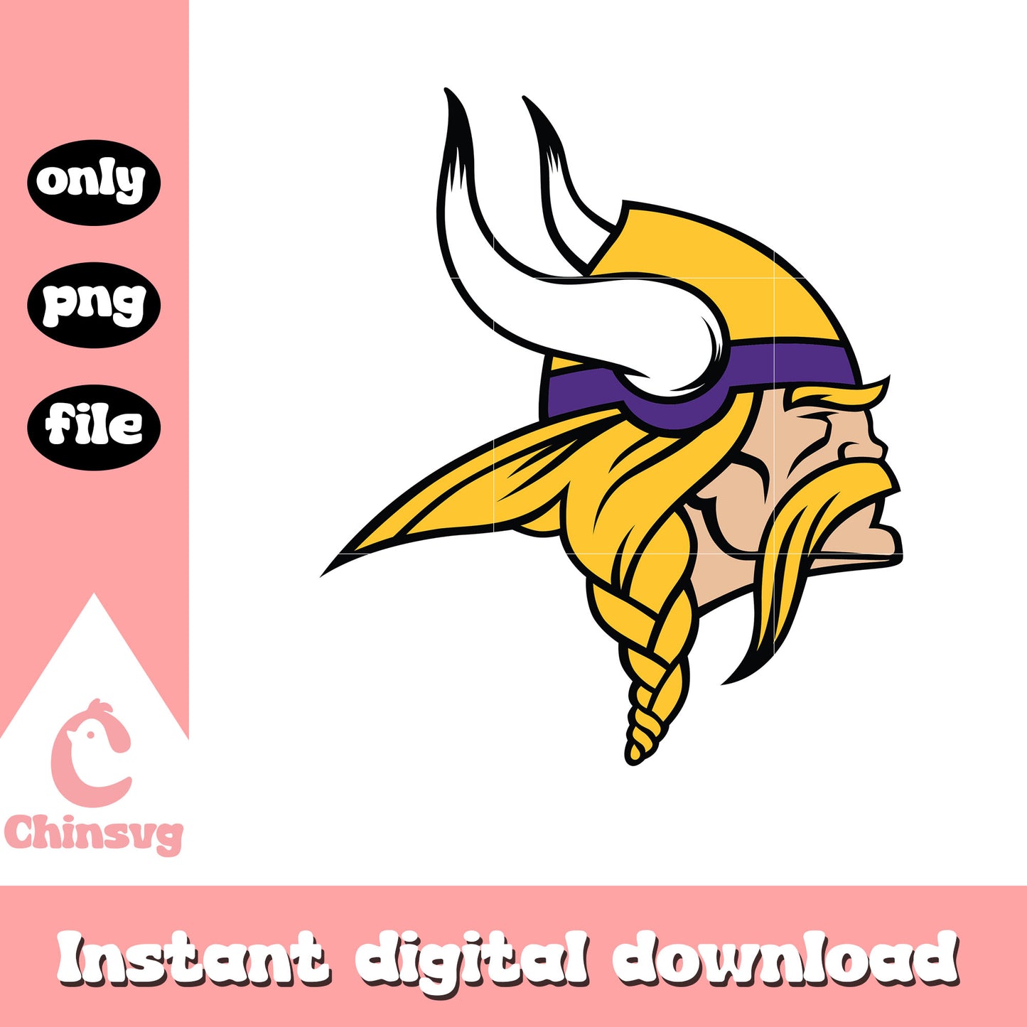 Minnesota vikings nfl logo svg, minnesota vikings logo svg