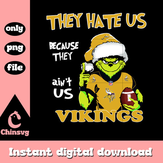 Minnesota vikings yellow grinch png, nfl minnesota vikings​​ png