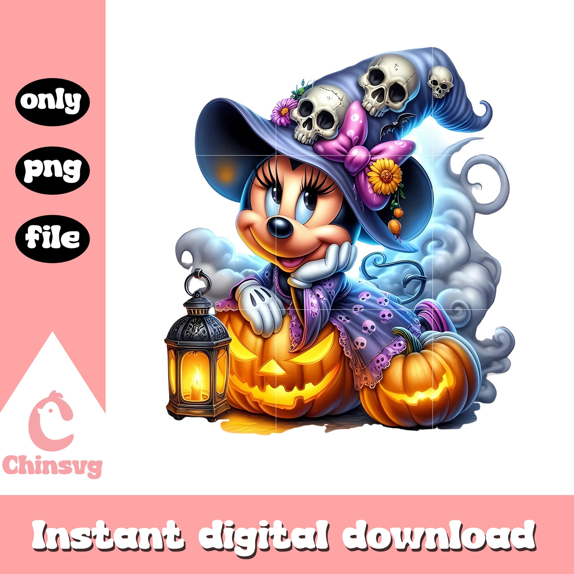 Minnie cosplay witch on halloween png, minnie mouse png