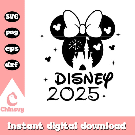 Minnie disney castle disney 2025 png, minnie mouse png