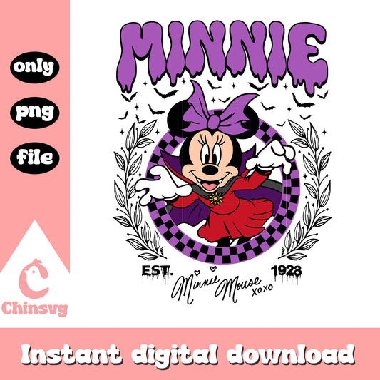 Minnie disney character png, minnie mouse png, disney cartoon png