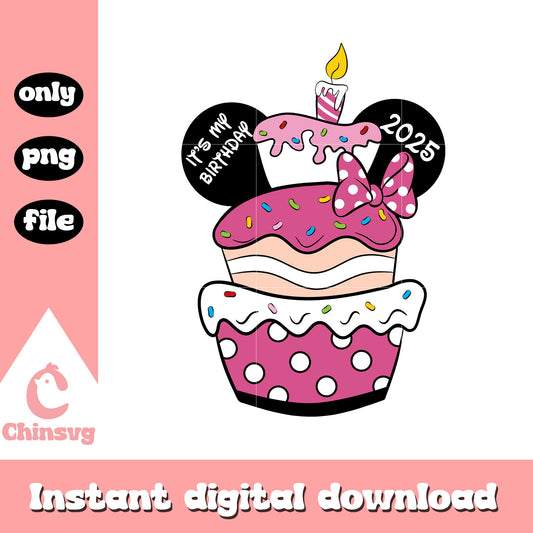 Minnie mouse 2025 birthday cake png, minnie mouse birthday​ png