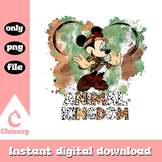 Minnie mouse disney animal kingdom png, animal kingdom png