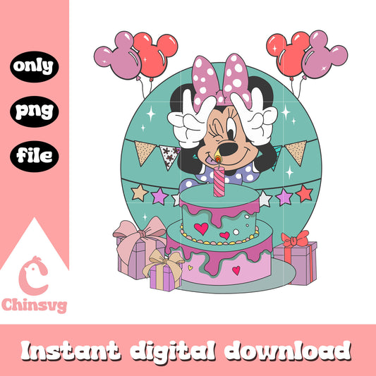Minnie mouse it's my birthday png, minnie mouse birthday​​ png