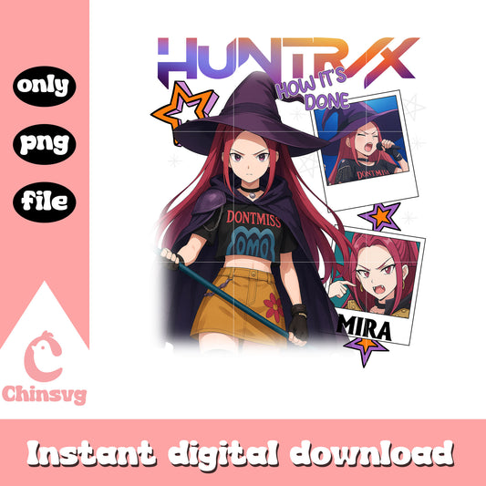 Mira huntrix witch halloween costume png, mira character png