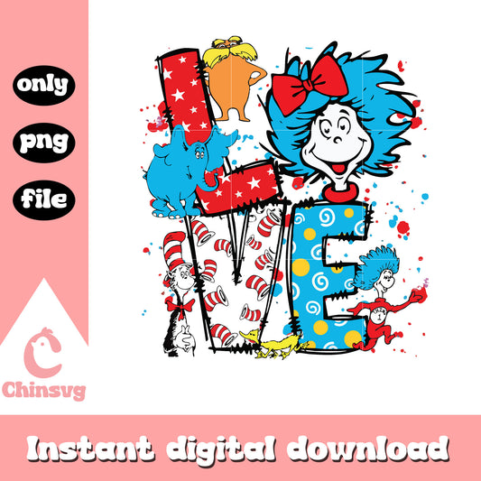 Miss thing love design png, thing character png, love png