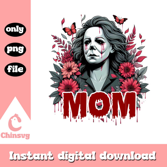 Mom Michael Myers character png, Michael Myers png, mama png