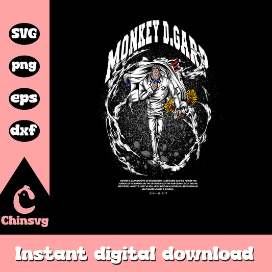 Monkey d garp characters png, one piece anime png, anime png