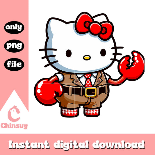 Mr.Krab hello kitty costume png, hello kitty character png
