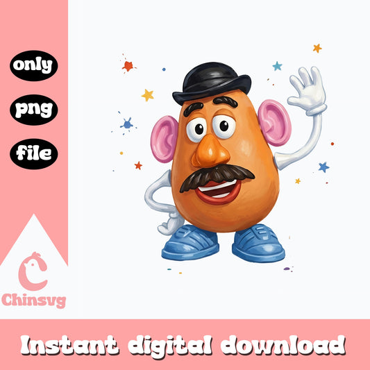 Mr Potato Head PNG, Toy Story Clipart, Disney Pixar PNG