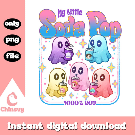 My little soda pop 1000% you png, saja boys soda pop png