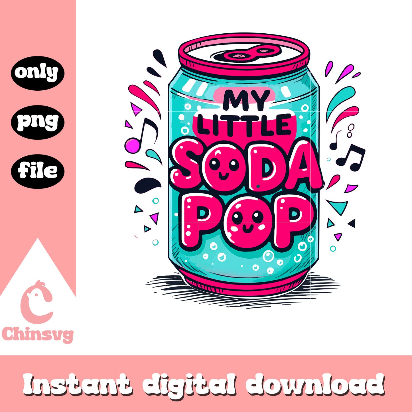 My little soda pop kpop demon design png, saja boys cast png