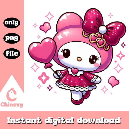 My melody lolita character png, sanrio characters png, cartoon png
