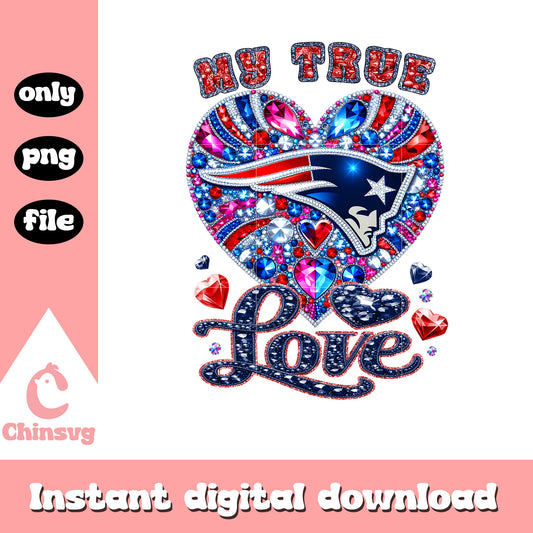 My true patriots logo png, patriots football​ nfl​​​​ png