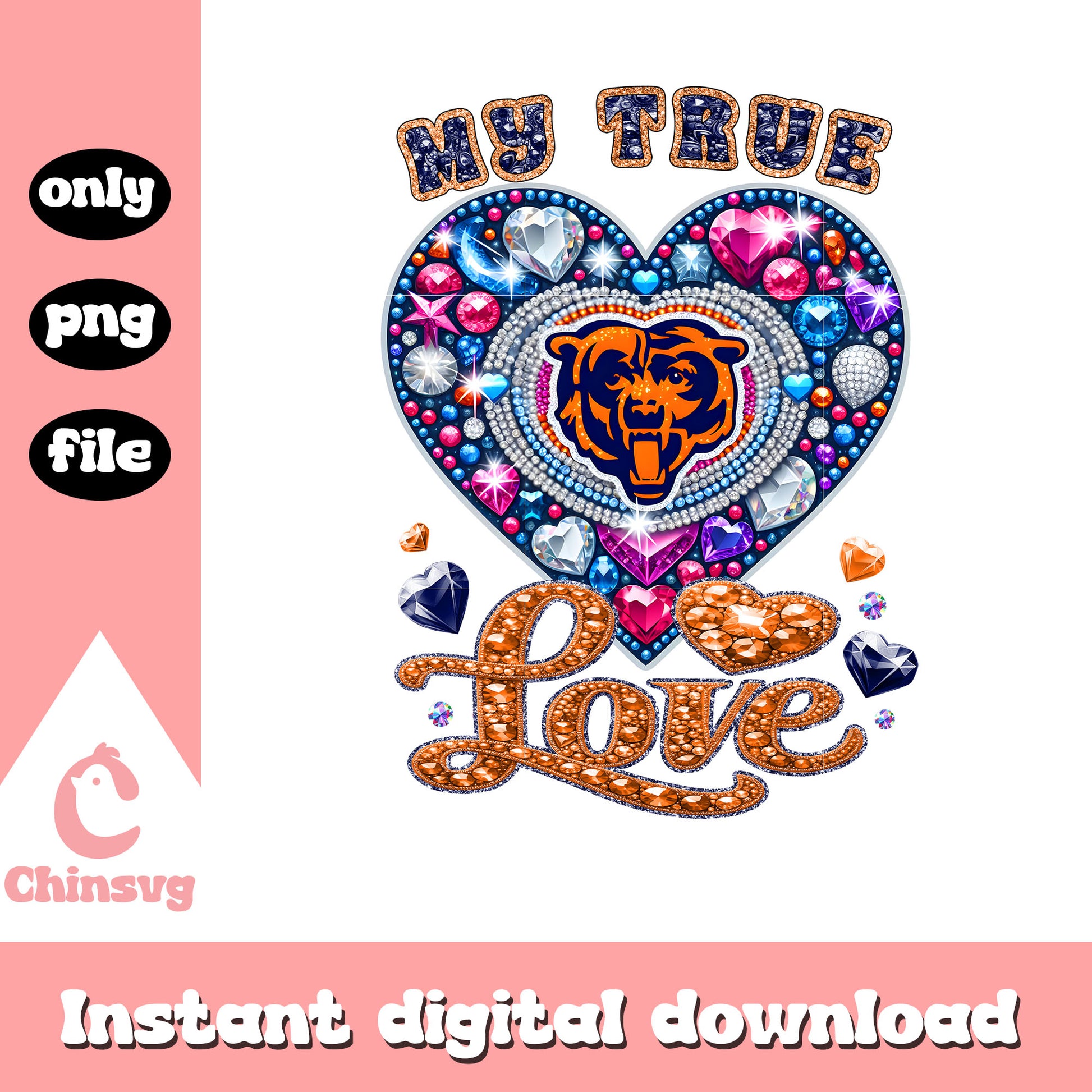 My true tiger bears png, chicago bears news nfl​​​​​​​ png