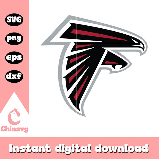 NFL atlanta falcons logo design svg, espn nfl svg