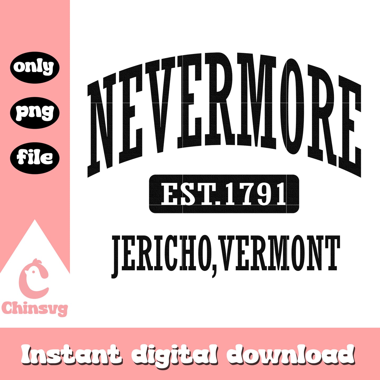 Nevermore est 1791 jericho vermont png, wednesday addams quotes png