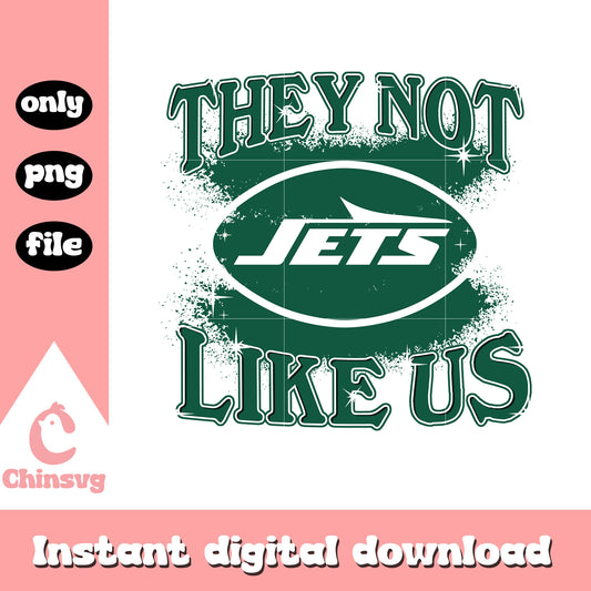 New York Jets they not like us png, nfl game  today png