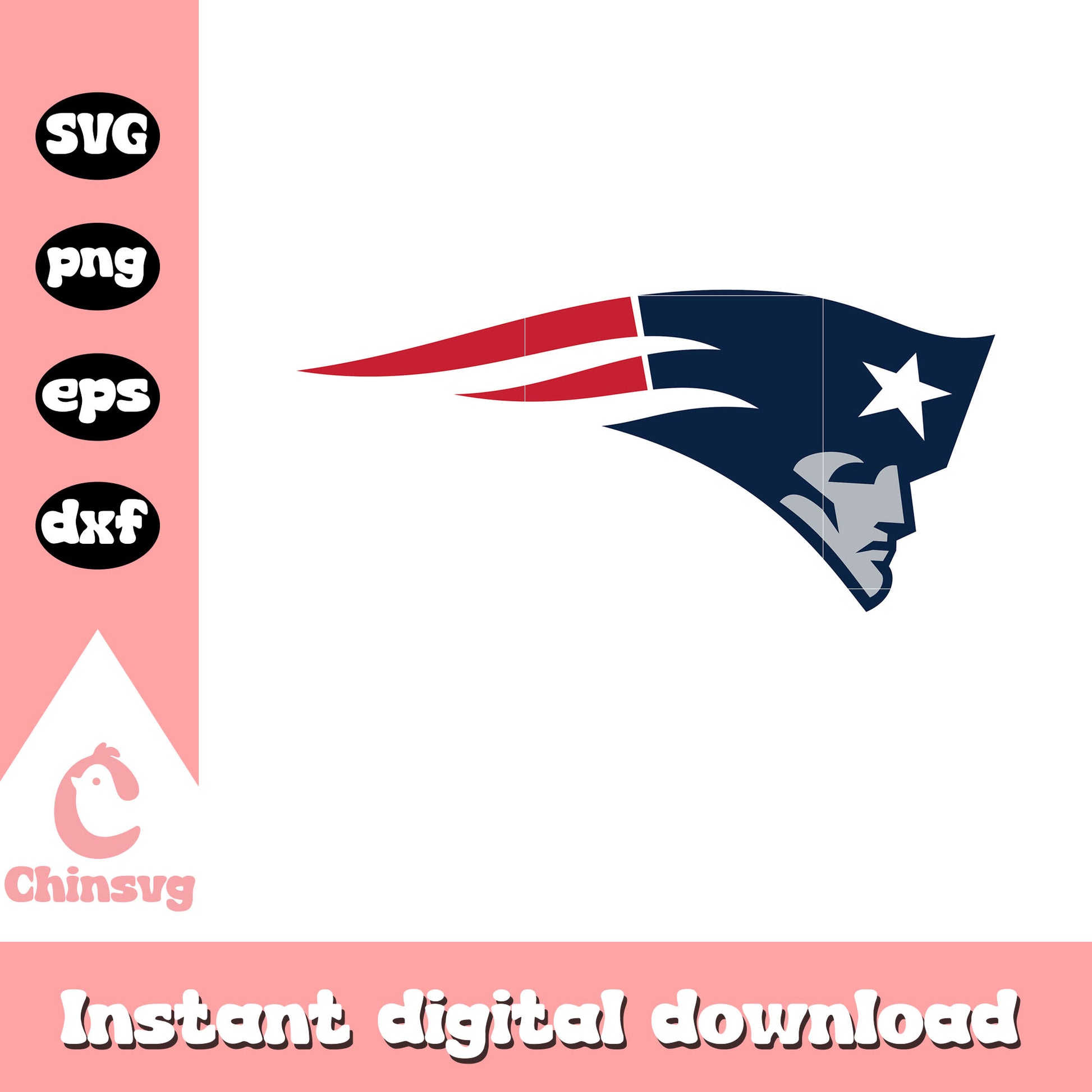 New england patriots nfl rugby ball svg, nfl standdings svg